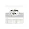 Hello Honey® Robert Stevenson Lighting Alston 16" Antique Nickel Glass & Metal Flush Mount Ceiling Light